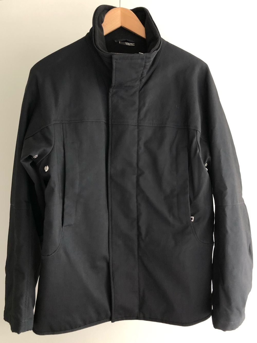 PRADA SPORT SGA393 BLACK TECHNICAL PADDED MEN’S JACKET SIZE 50/LARGE